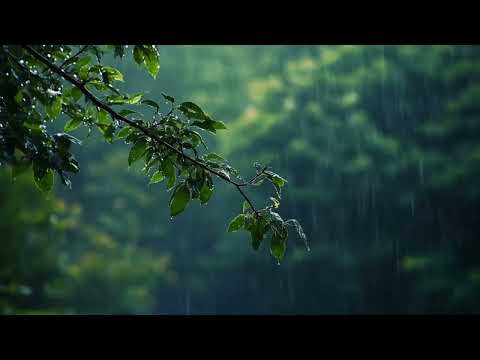 Relaxing Rain and Thunder Sounds, Fall Asleep Faster, Beat Insomnia, Sleep Music, Relaxation Sounds