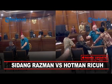 🔴NEWS UPDATE: Sidang Razman VS Hotman Ricuh