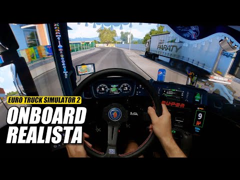 Cidade de Rio Claro - Scania Onboard POV Gopro | Cockpit Três Monitores