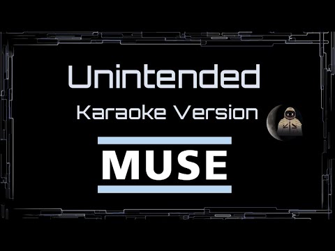 Muse • Unintended (CC Karaoke / Instrumental) [UVR]