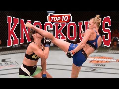 🔥 Top 10 KNOCKOUTS in Women's UFC 🔥