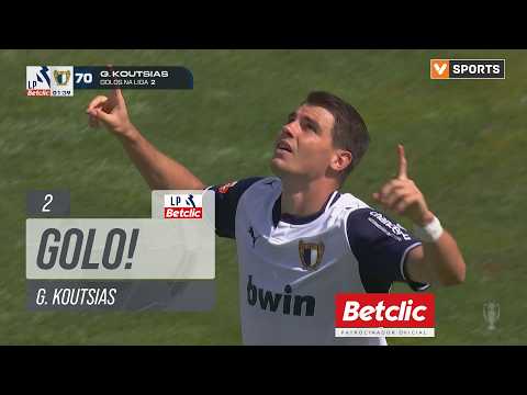 But Georgios Koutsias Pour l’équipe FC Famalicão Contre Estrela à la minute 2