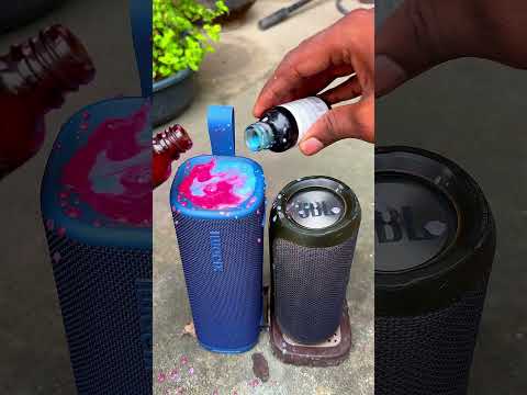 Mi and JBL speaker colour bass ft baby shark