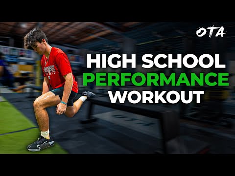 High School Performance Training Session