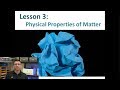 Understanding Physical Properties of Matter