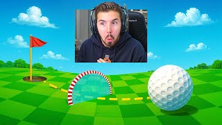 un niño nos hizo un mapa de GOLF IT...