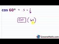 Trigonometric Functions and Calculator Use