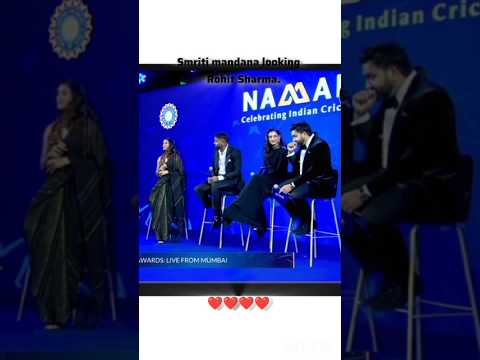 #namanapwprds#cricket #rohitsharma  smriti look Hitman 💙