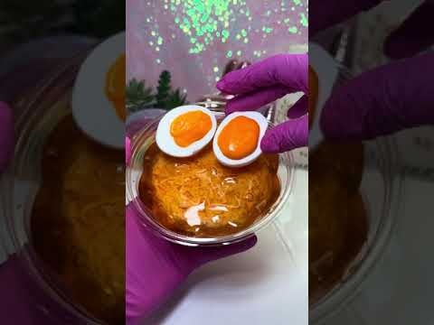 Satisfying Slime Cooking✨🌈 Slime Baking Kit - Hot Ramen Noodles🍜🍜🍜 #asmr #slime #satisfyingvideo