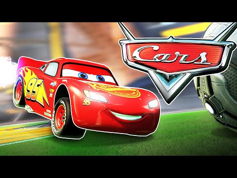 LIGHTNING MCQUEEN FREESTYLING IN ROCKET LEAGUE