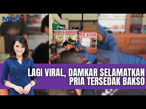 Lagi Viral, Damkar Tolong Pria Tersedak Bakso | LIS | 27/06