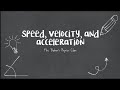 Exploring Speed, Velocity, and Acceleration in Physics