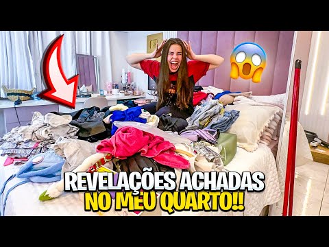 DIA DE FAXINA NO MEU QUARTO com novidades!! Cleaning My Room