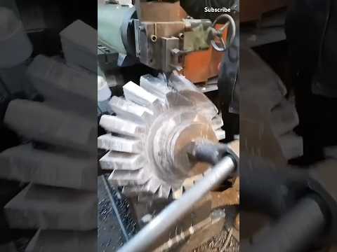 The processing procedure of bevel gears #tools #machining #shorts