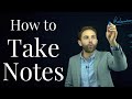 Effective Note-Taking Strategies