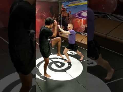 Muay Thai Tricks - How to set up a Fast Sweep #shorts