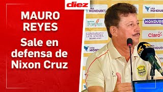 Mauro Reyes sale en defensa de Nixon Cruz y habla sobre su continuidad: “No depende de mí”