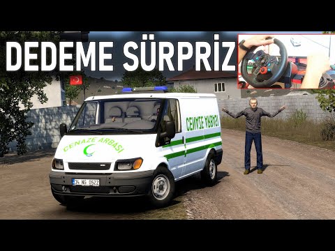 CENAZE ARBASIYLA DEDEMİ ALDIM ! FORD TRANSİT ETS 2 MOD Logitech G29