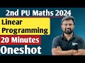 Linear Programming Concepts and Applications