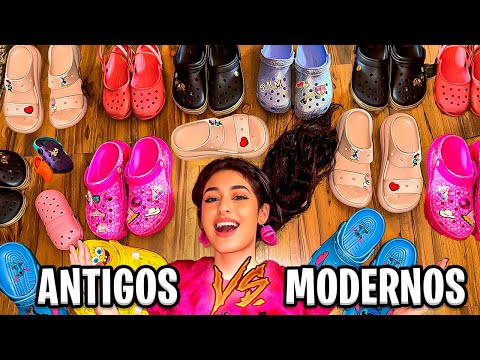 COMPARANDO CROCS ANOS 2000 COM CROCS MODERNOS!!!