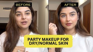 Party Makeup for Normal / Dry Skin |  Self Party makeup ❤️ | Shilpa Khatwani
