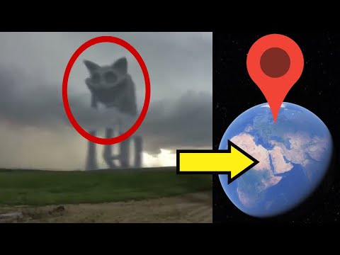 Real Very Strange Catnap on google earth