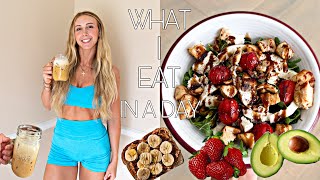 What I eat in a day to tone up | easy, high protein, healthy meals