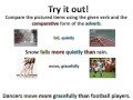Exploring Comparative Adverbs in English
