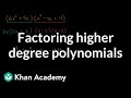 Factoring Polynomials and Expressions