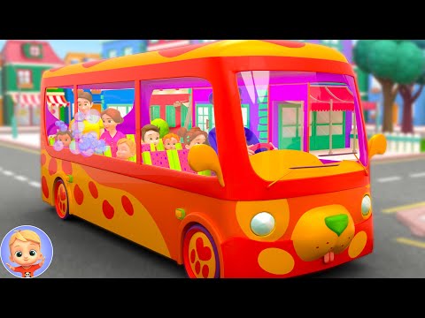 Wheels On The Bus + More Nursery Rhymes and Cartoon Videos for Kids