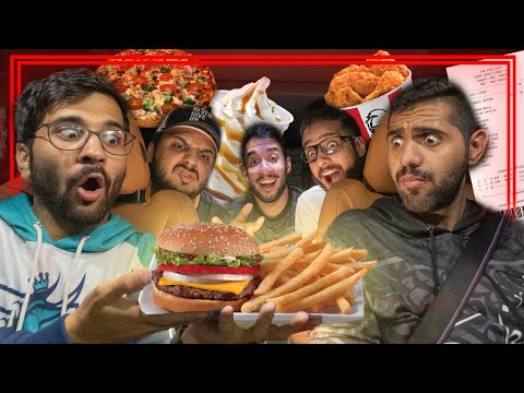 اللي قدامنا يحدد اكلنا (( عجلة الحظ تحدد المطعم 🚗🍔 )) !!