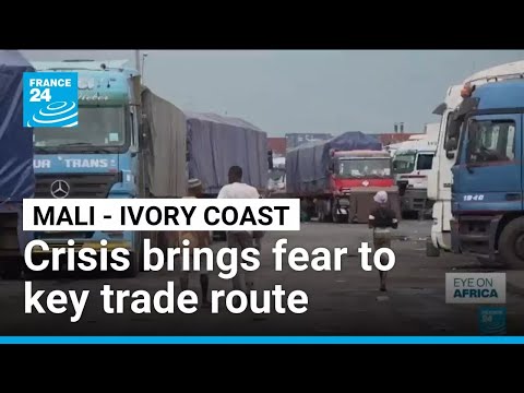 YouTube video thumbnail: Mali Violence Brings Uncertainty to Key Ivory Coast Trade Route