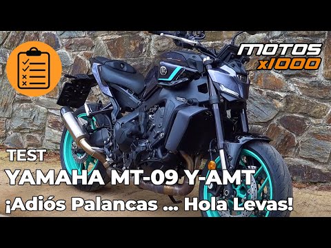 TEST Yamaha MT09 Y-AMT  ¡Adiós palancas, hola Levas! | Motosx1000