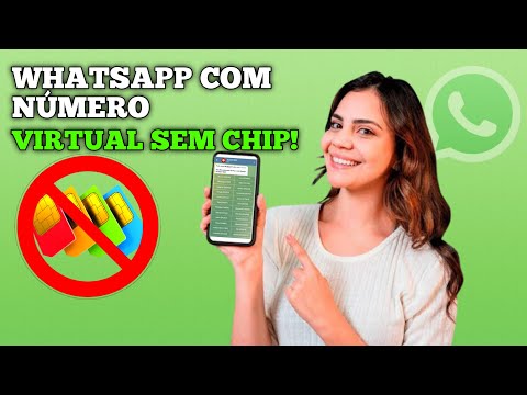 COMO CRIAR NÚMERO VIRTUAL PARA WHATSAPP sem CHIP  NOVO MÉTODO 2024 MUITO SIMPLES E FÁCIL