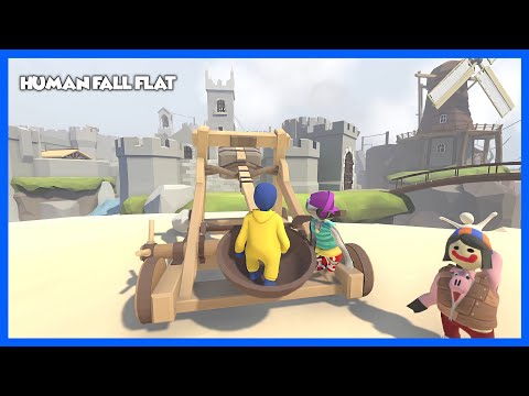 😂 MANCINIKLA HAPİSTEN KAÇIŞ GÜLME KRİZİ GEÇİRDİK 😂 | HUMAN FALL FLAT