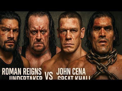 Monsters | Romanreigns vs John cena vs Great khali vs Undertaker | WWE2K25 @WWE @CuLts2KGaMinG 