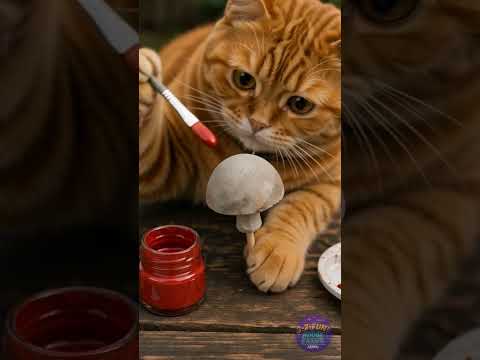 جينو قال: "حديقتي تحتاج فطر" وما حد جادل… لأنها حديقته 🍄🐱