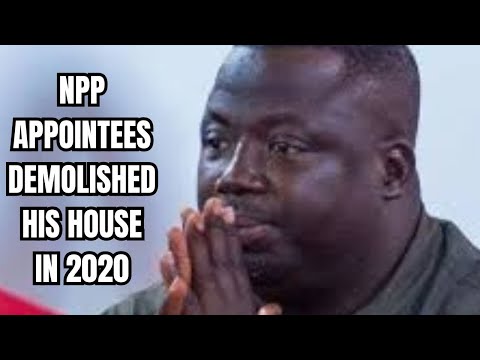 His home was demolished under Akufo Addo's regime but Mahama has now appointed him to the presidency