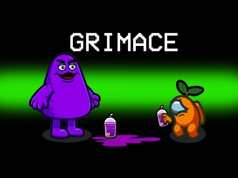 NO JUEGUES CON GRIMACE SHAKE EN AMONG US 🟣😱 | OSCAR PENAX