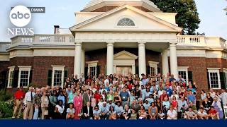 YouTube video thumbnail: Jefferson’s Descendants Wrestle With Complicated Legacy
