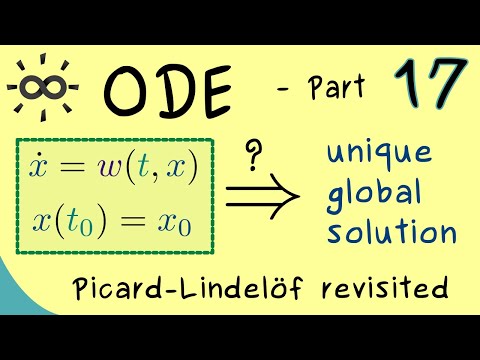 Ordinary Differential Equations 17 | Picard–Lindelöf Theorem (General and Special Version)