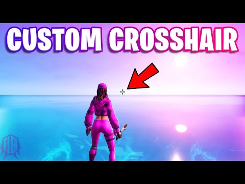 How To Get A Custom Crosshair In Fortnite...