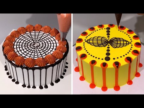 Satisfying Chocolate Cake Decorations Compilation | Amazing Chocolate Cake Decorating Ideas #8