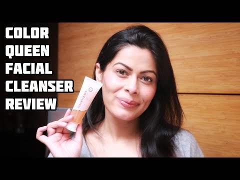 Color Queen Facial Cleanser Review | Kavya K