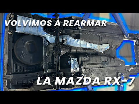 Empezamos a rearmar la Mazda RX7!!