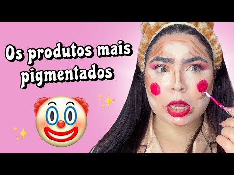 USANDO MEUS PRODUTOS MAIS PIGMENTADOS 😱 Dourada melhores do ano ✨