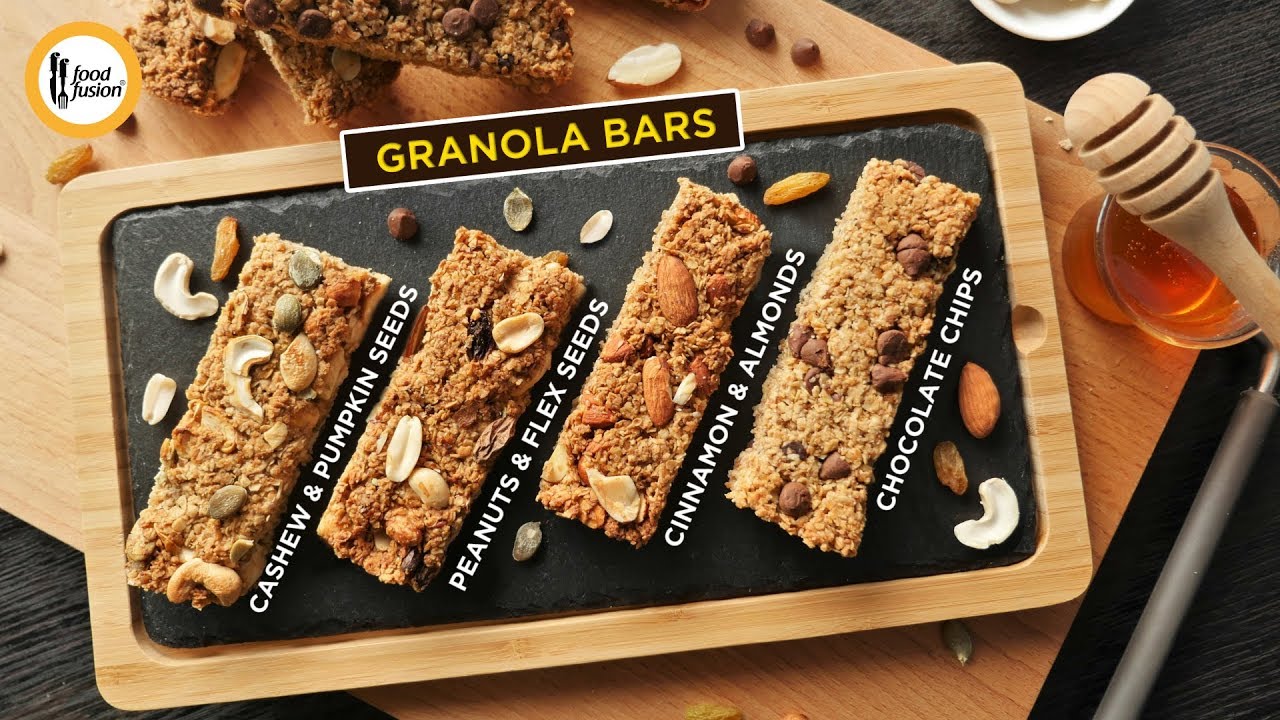 Granola Bars 4 exciting ways Recipe #76