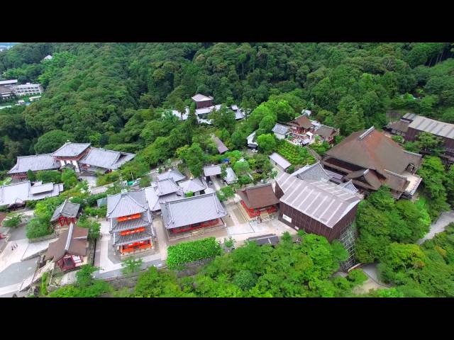 Kyoto Kiyomizudera Drone; Phantom 3 Professional. 清水寺　ドローン　京都