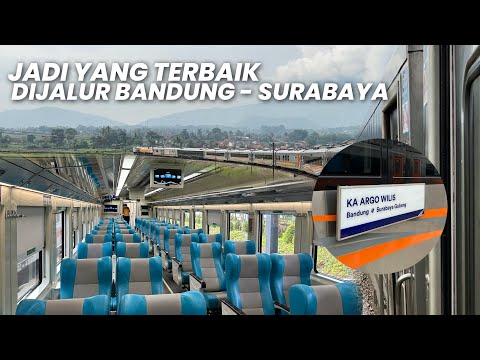 KERETA TERCEPAT & TERBAIK SEKALIGUS TERMAHAL DI JALURNYA‼️Naik KA Argo Wilis Bandung - Surabaya