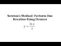 Newton's Method and Derivatives